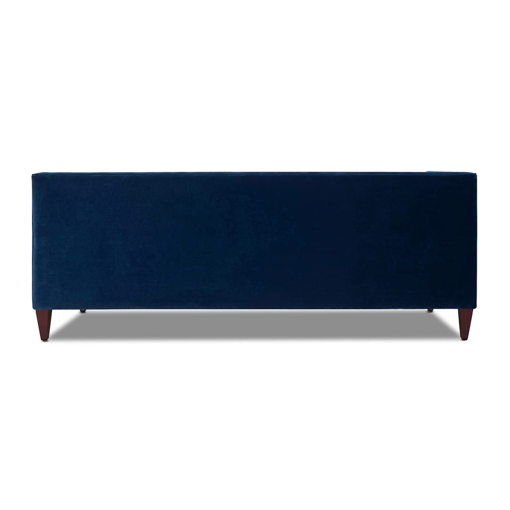 Navy Blue Velvet Tufted Sofa M179844
