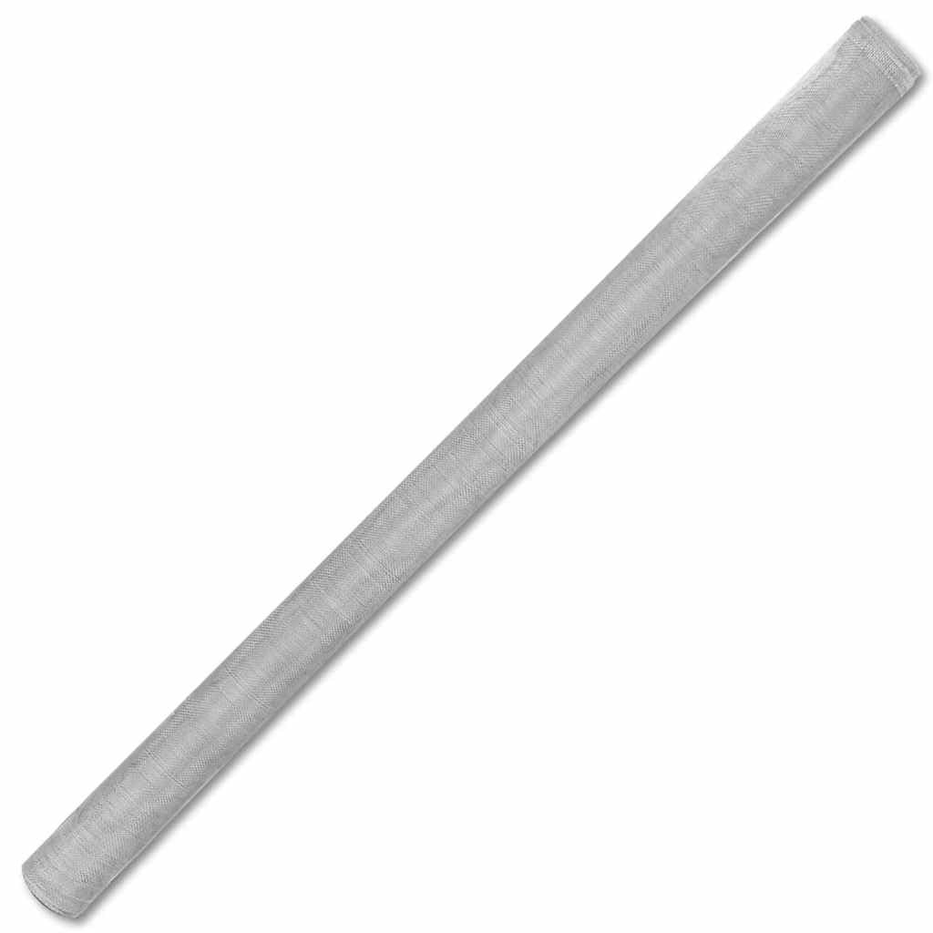 Aluminum Mesh Screen 39.4"x196.9" Silver H245617
