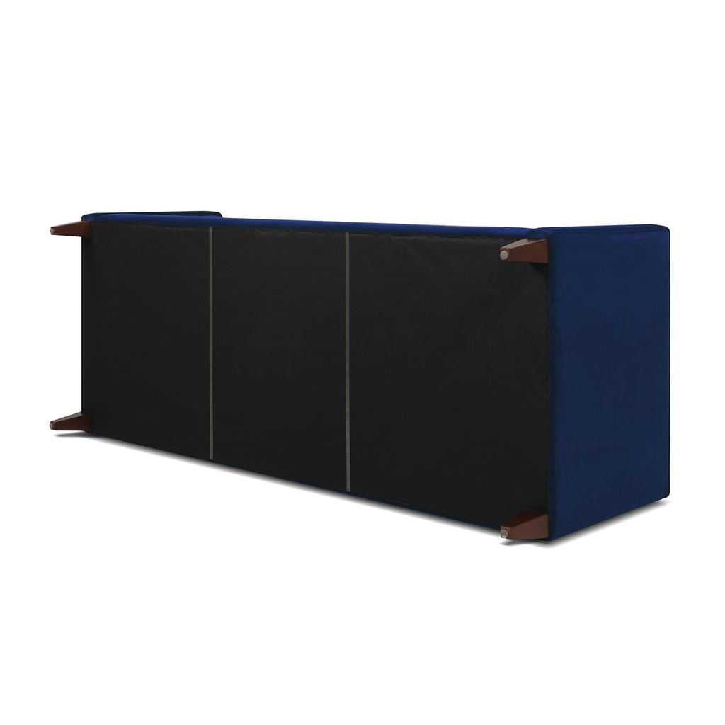 Navy Blue Velvet Tufted Sofa M179844