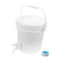 Water Storage Jug with Faucet 10l Plastic Container T349623