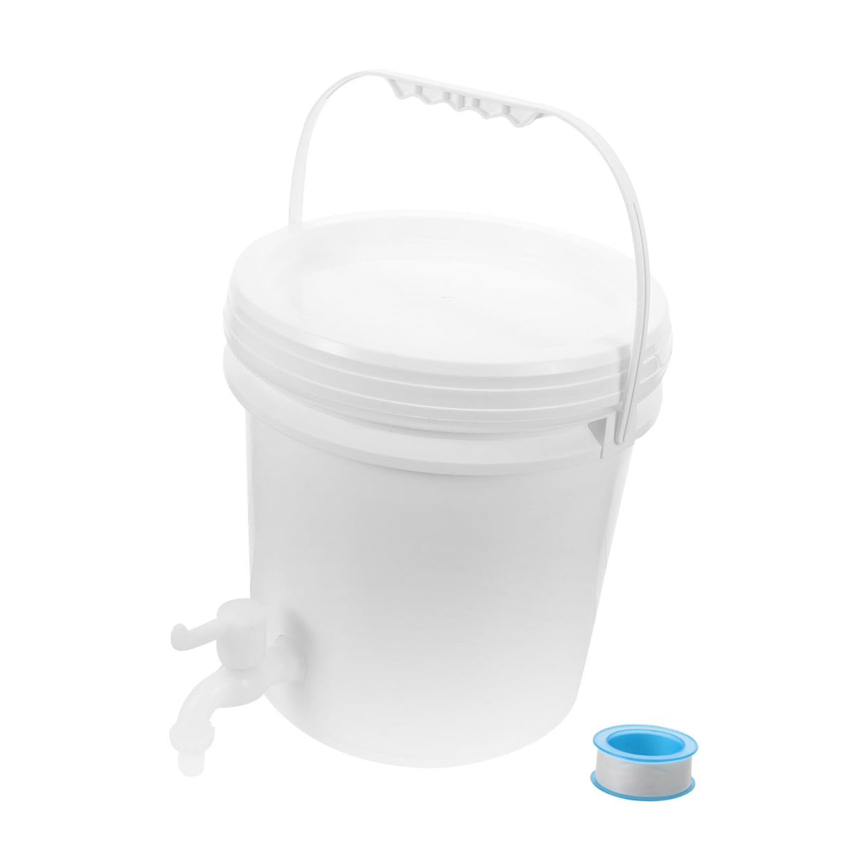 Water Storage Jug with Faucet 10l Plastic Container T349623