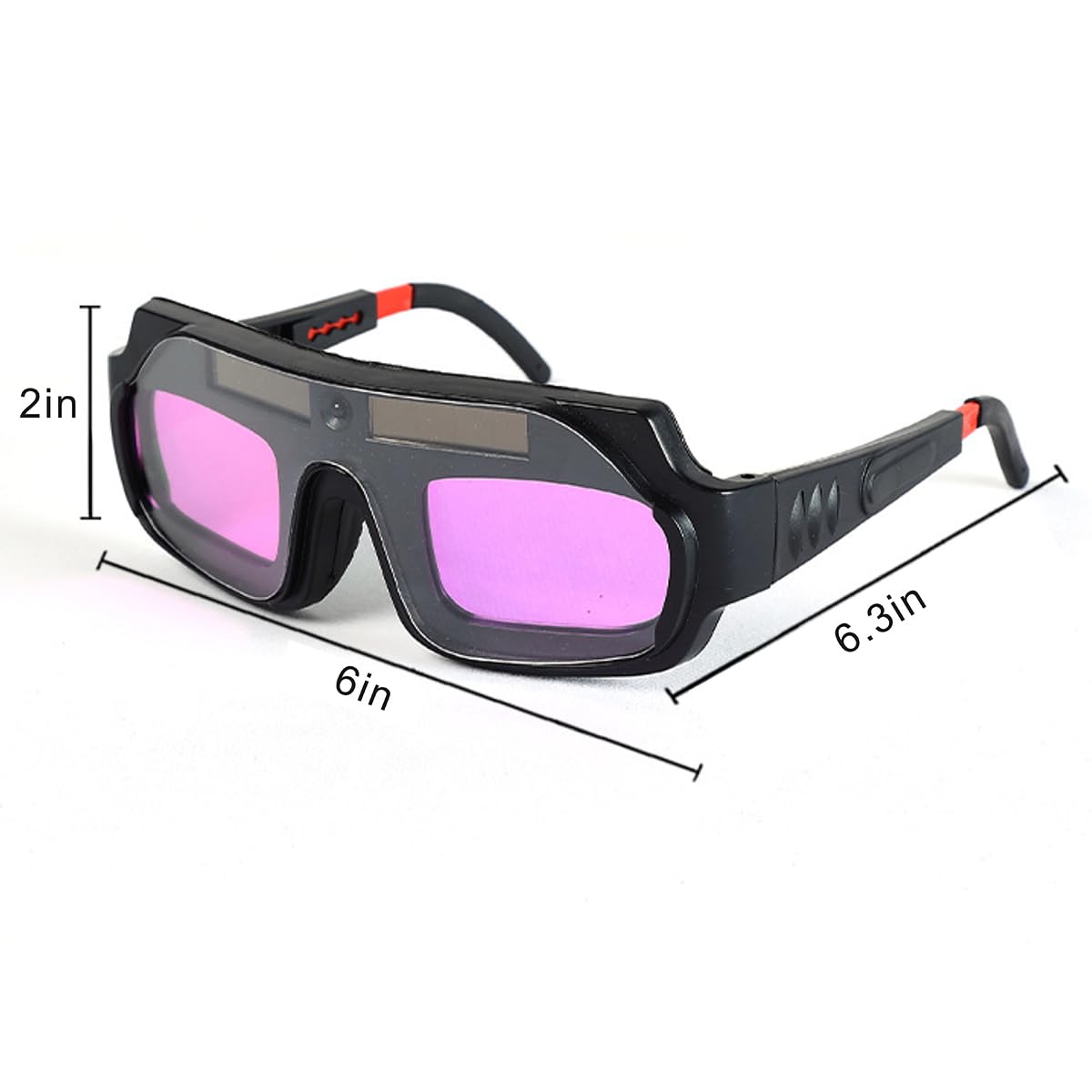 Auto Darkening Welding Glasses with Gloves and PC Lens X86908