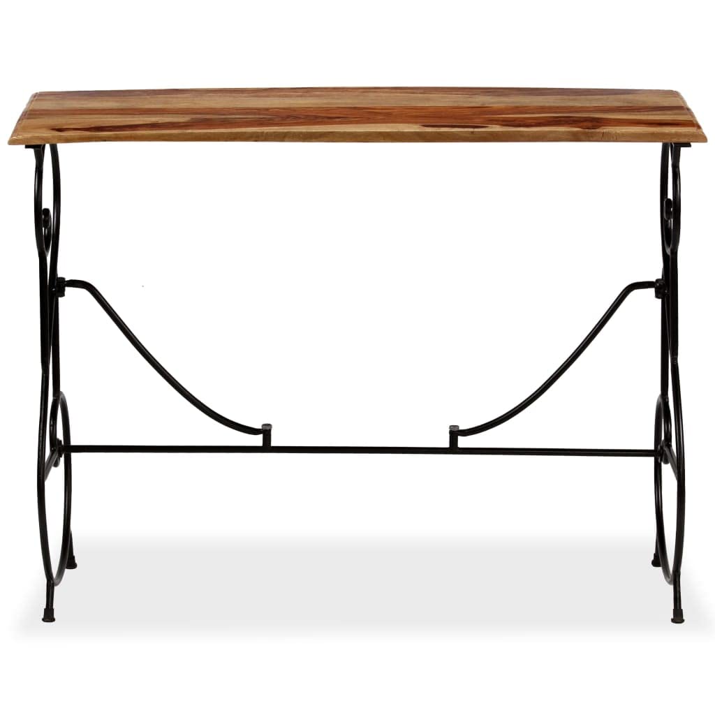 Solid Sheesham Wood Console Table 39.4"x15.7"x29.5" S396649