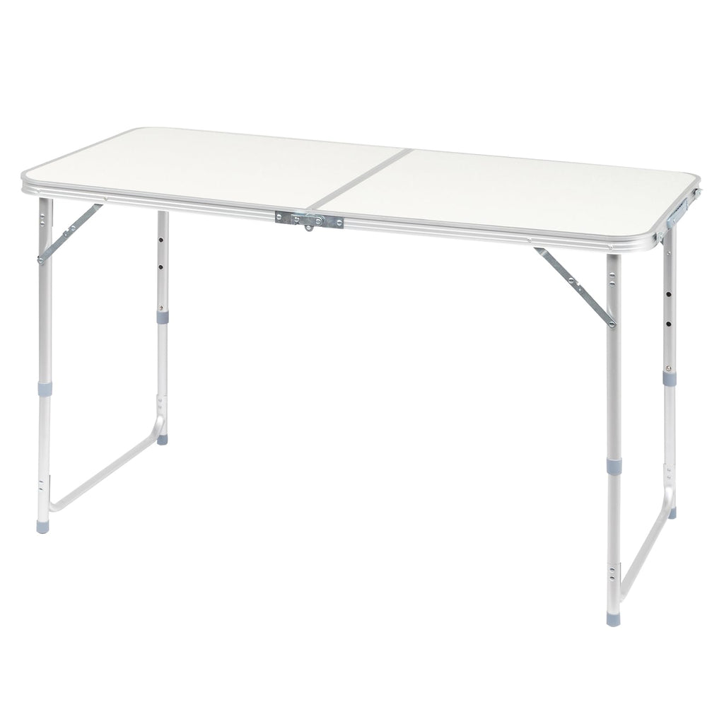 Folding Portable Camping Table White C598042