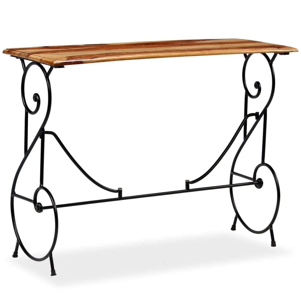 Solid Sheesham Wood Console Table 39.4"x15.7"x29.5" S396649