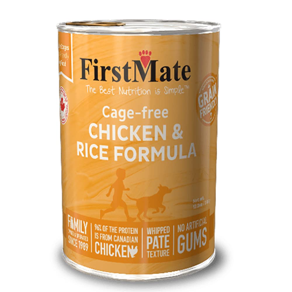 Cage-Free Chicken and Rice Dog Food, 12.2 Ounce X4806