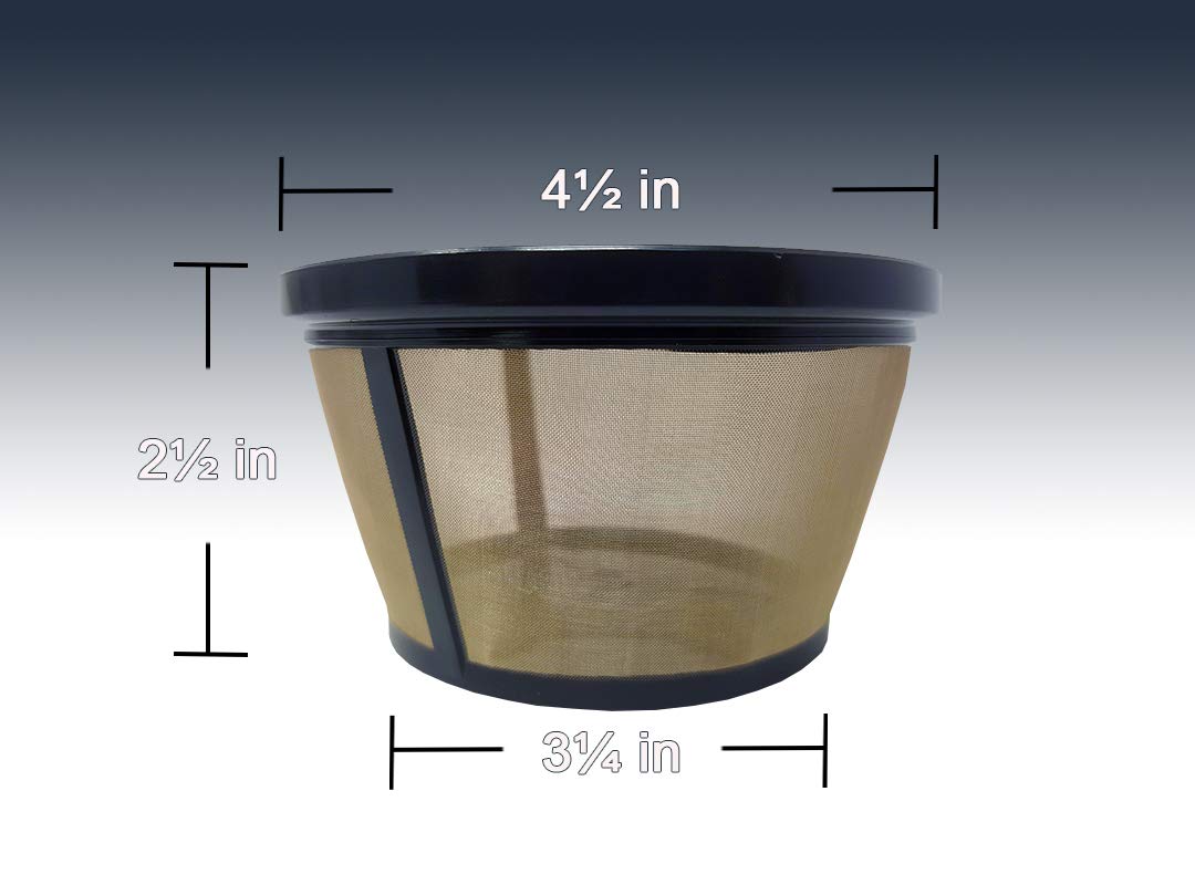 Reusable 8-12 Cup Basket Coffee Filter (2 Pack) L1607