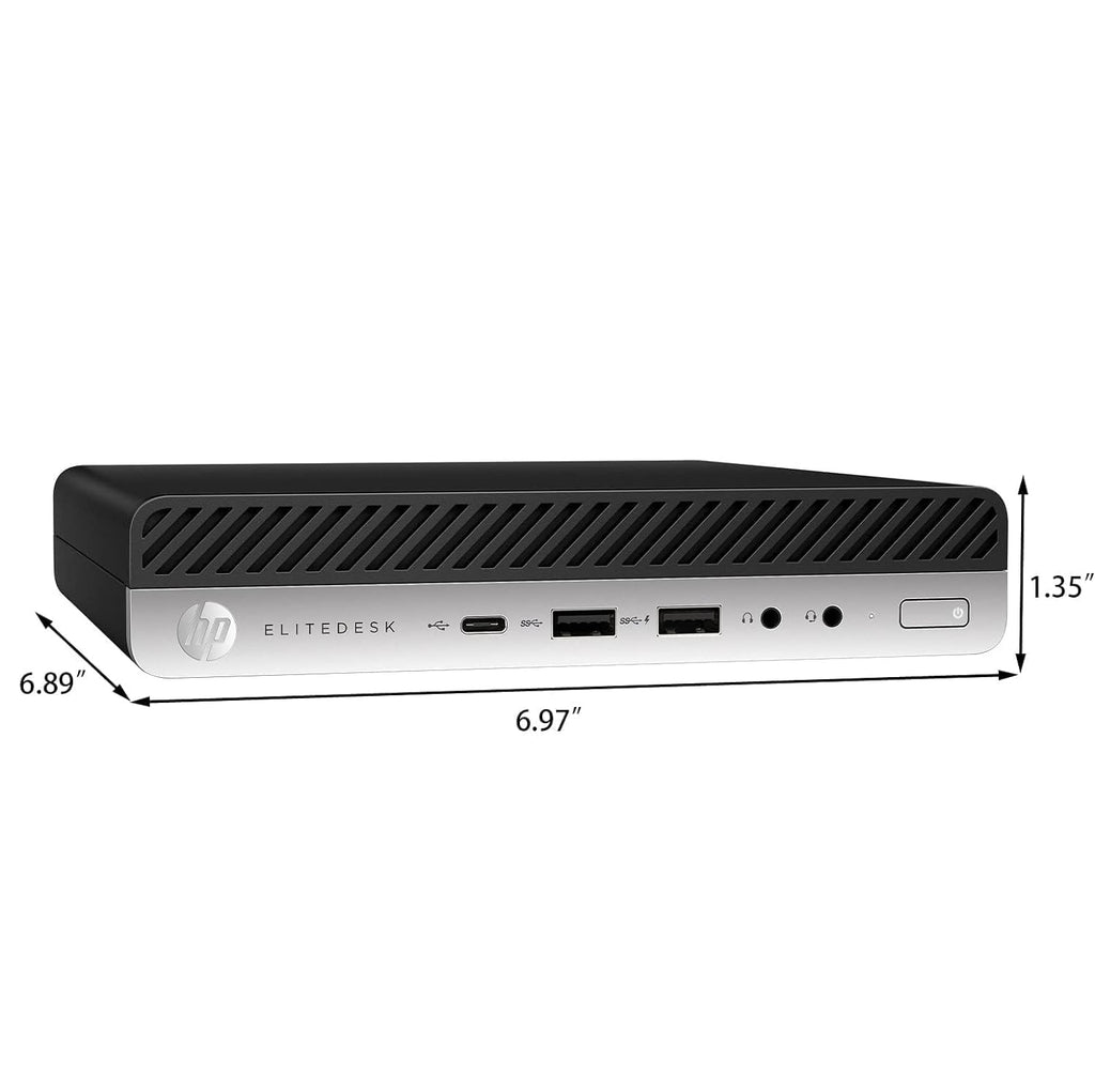Mini Desktop Computer, Core i5-9500T, 16GB DDR4 RAM, 512GB SSD, Windows 11 Pro H39718