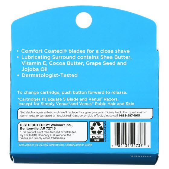 5 Blade Refills 6 Count O428