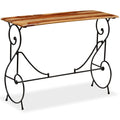 Solid Sheesham Wood Console Table 39.4"x15.7"x29.5" S396649