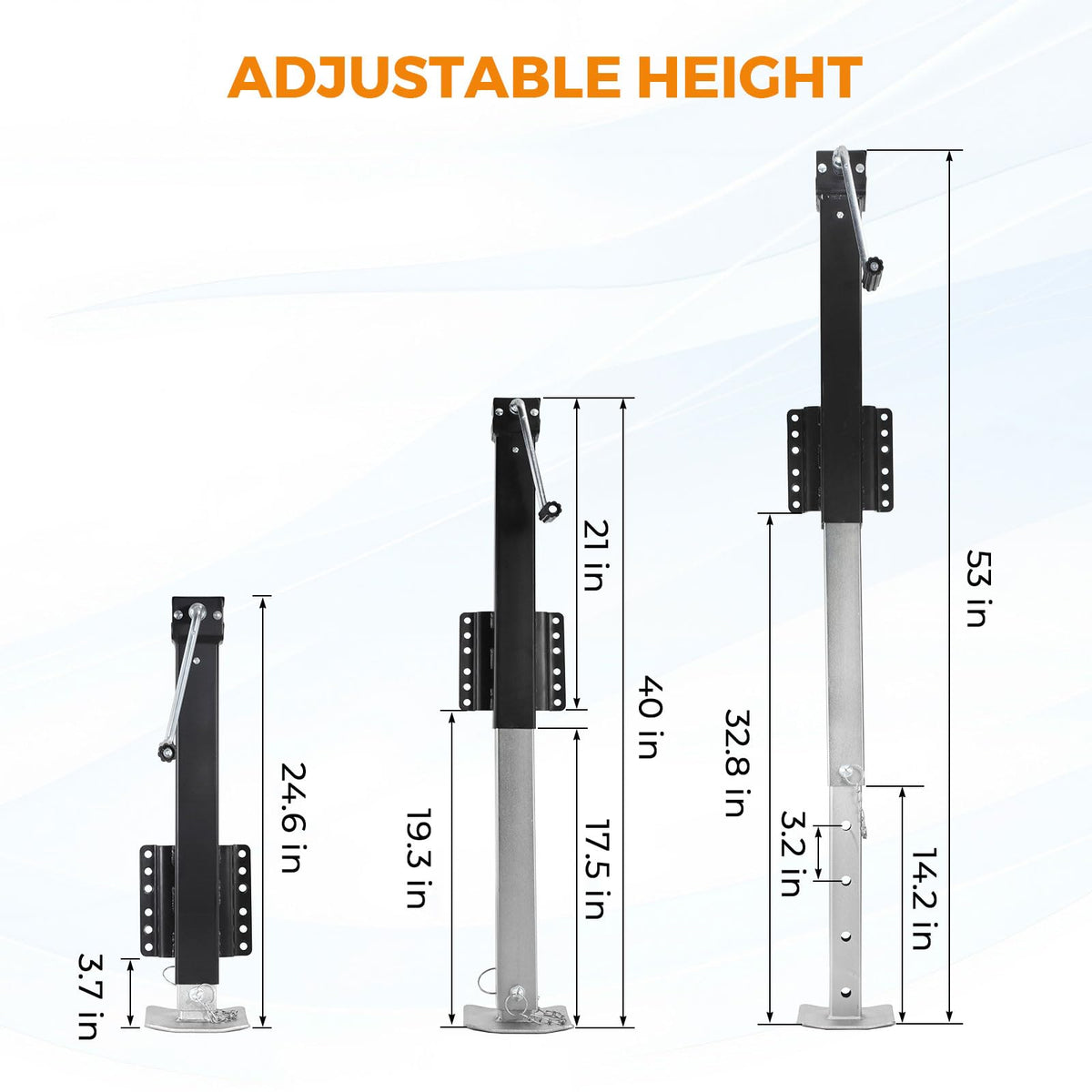 8000lbs Trailer Jack V96132