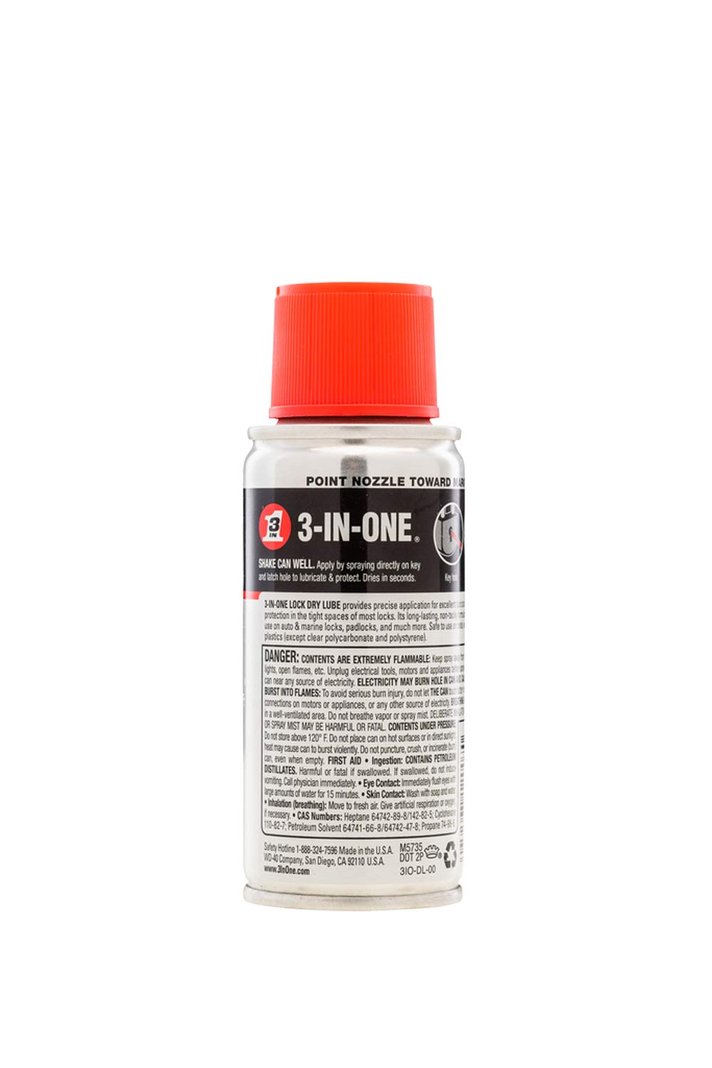2.5 OZ Dry Lube G1114