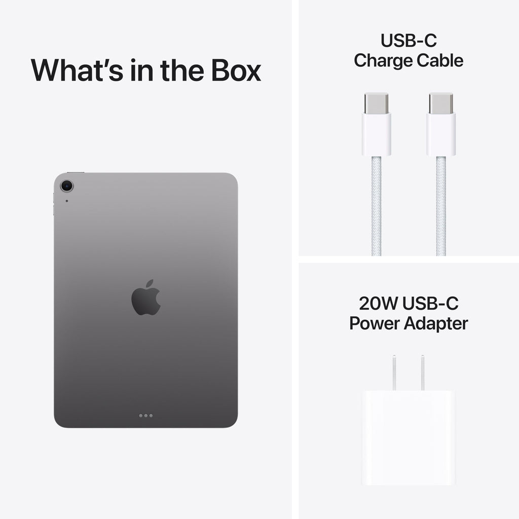11-inch Tablet with Liquid Retina Display, 128GB, Wi-Fi 7, Touch ID, Space Gray V494