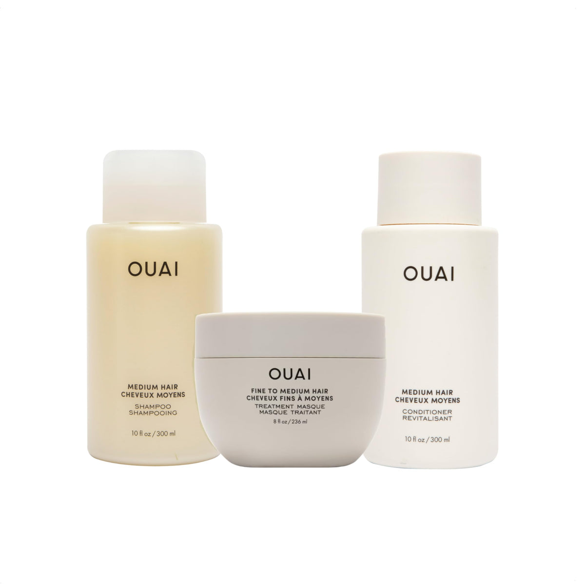Shampoo, Conditioner & Hair Treatment Masque with Shea Butter, Keratin and Panthenol U569