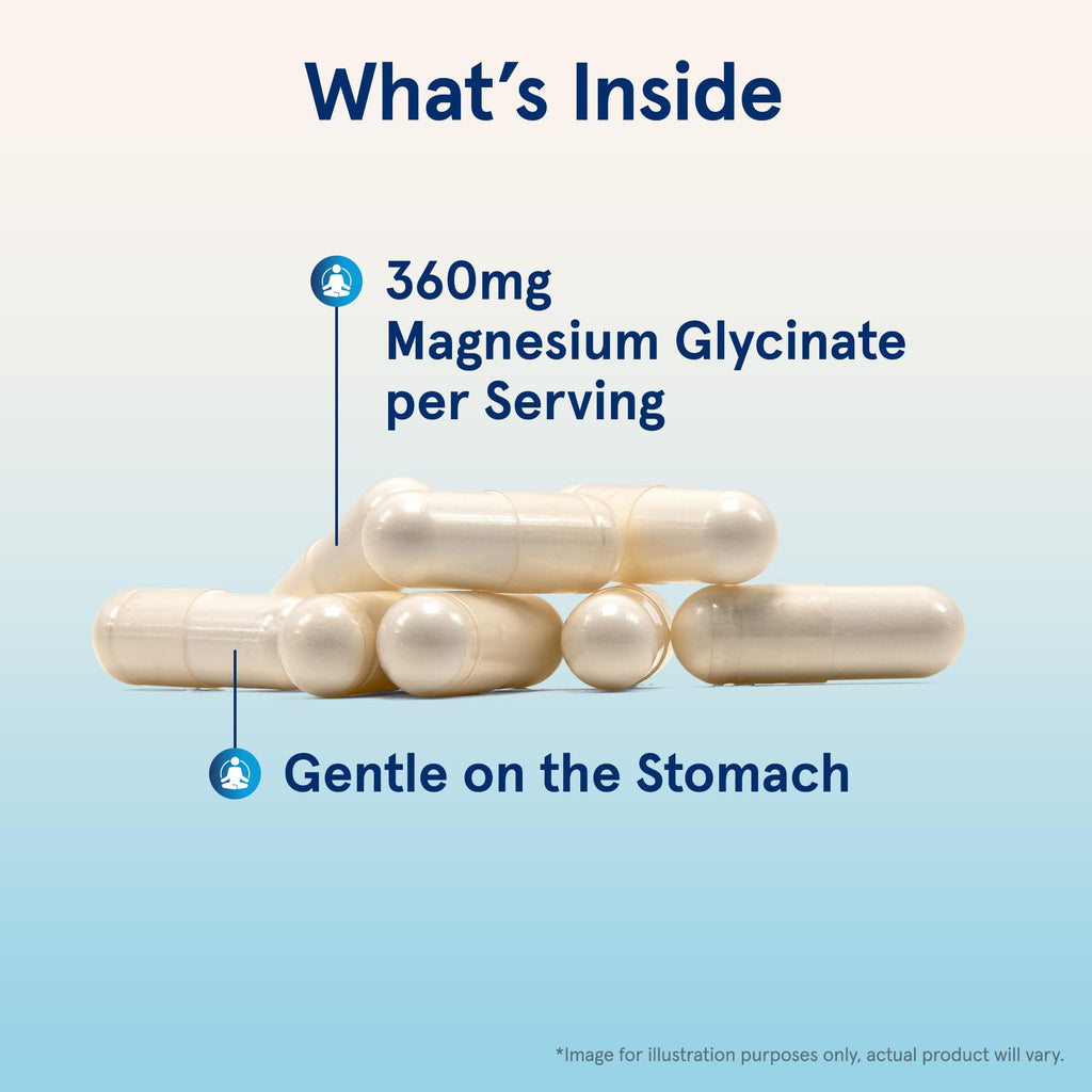 Magnesium Glycinate 90 Capsules Z6938
