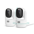 Indoor Pan Tilt Zoom Security Camera 2K Wired 2-Cam J95980