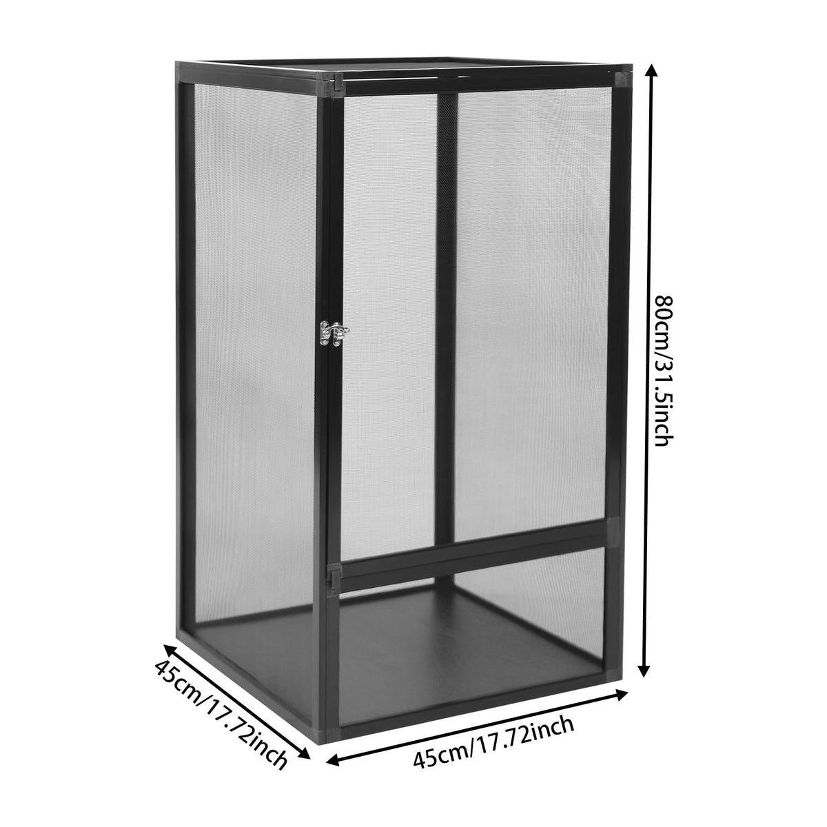 Reptile Mesh Cage Screen Terrarium Enclosure V7334