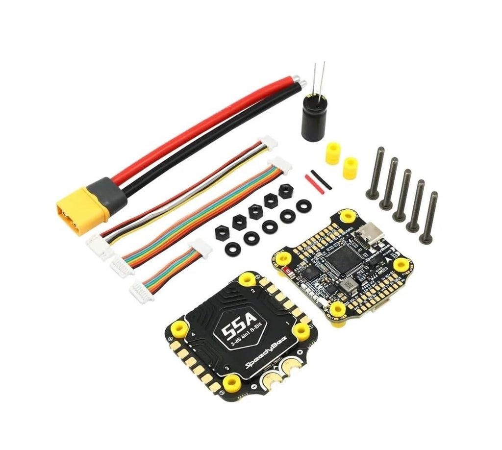 30x30 Flight Controller Stack with 55A 4-in-1 ESC M851