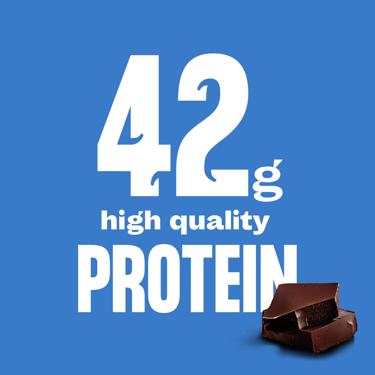 Chocolate High Protein Shake 42g 14oz 12 Pack D49019