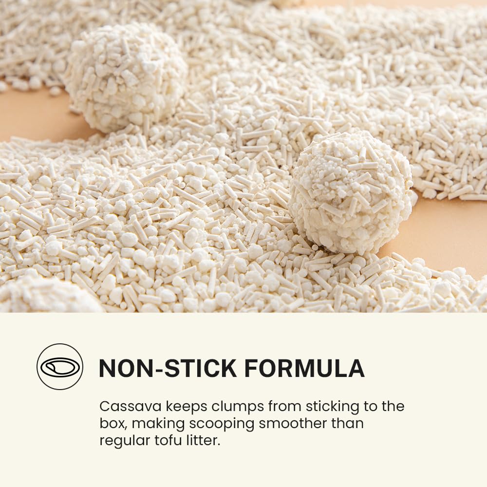 Tofu & Cassava Clumping Cat Litter, 11 lb X4021