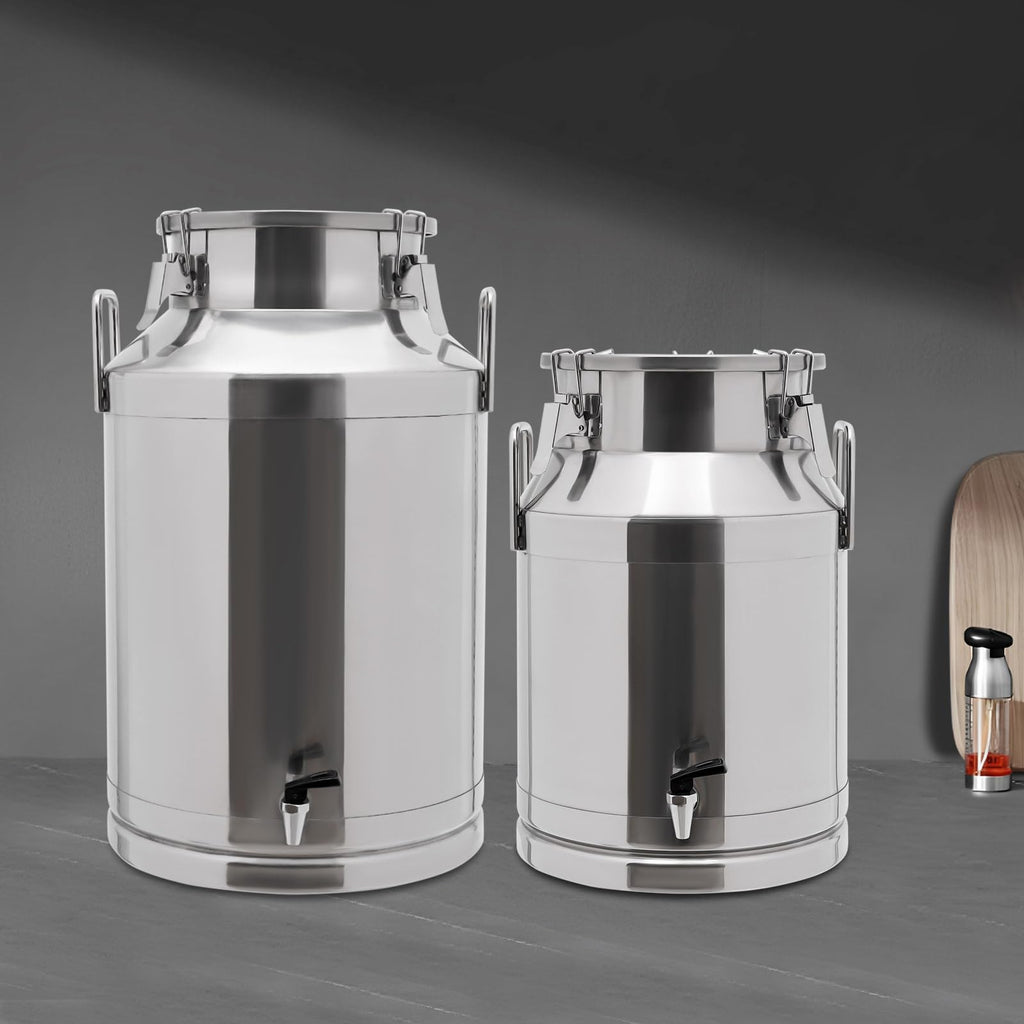 304 Stainless Steel Milk Can with Sealed Lid O192