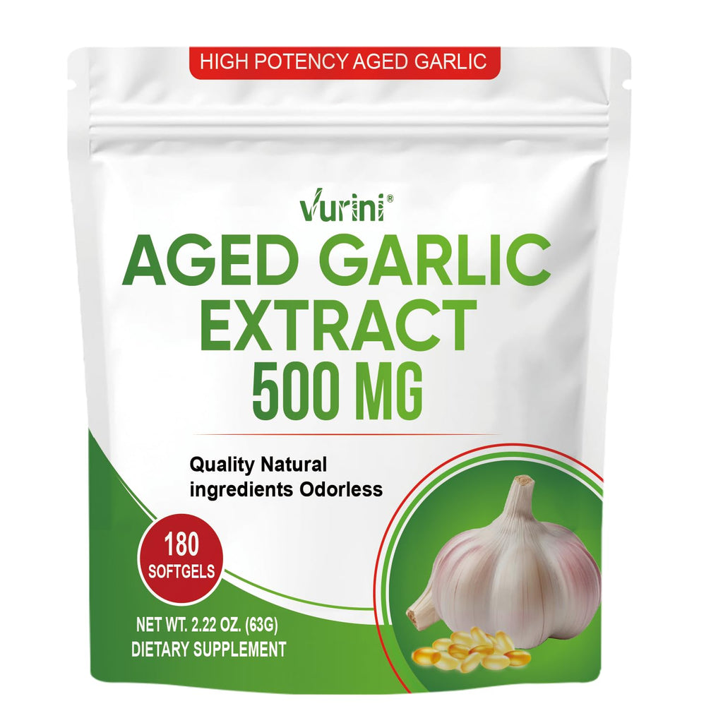 Aged Garlic Extract Capsules, 300 Softgels I729788