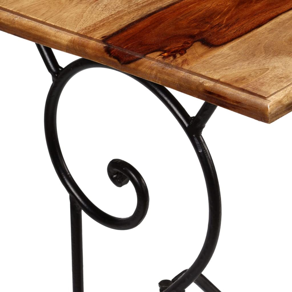 Solid Sheesham Wood Console Table 39.4"x15.7"x29.5" S396649