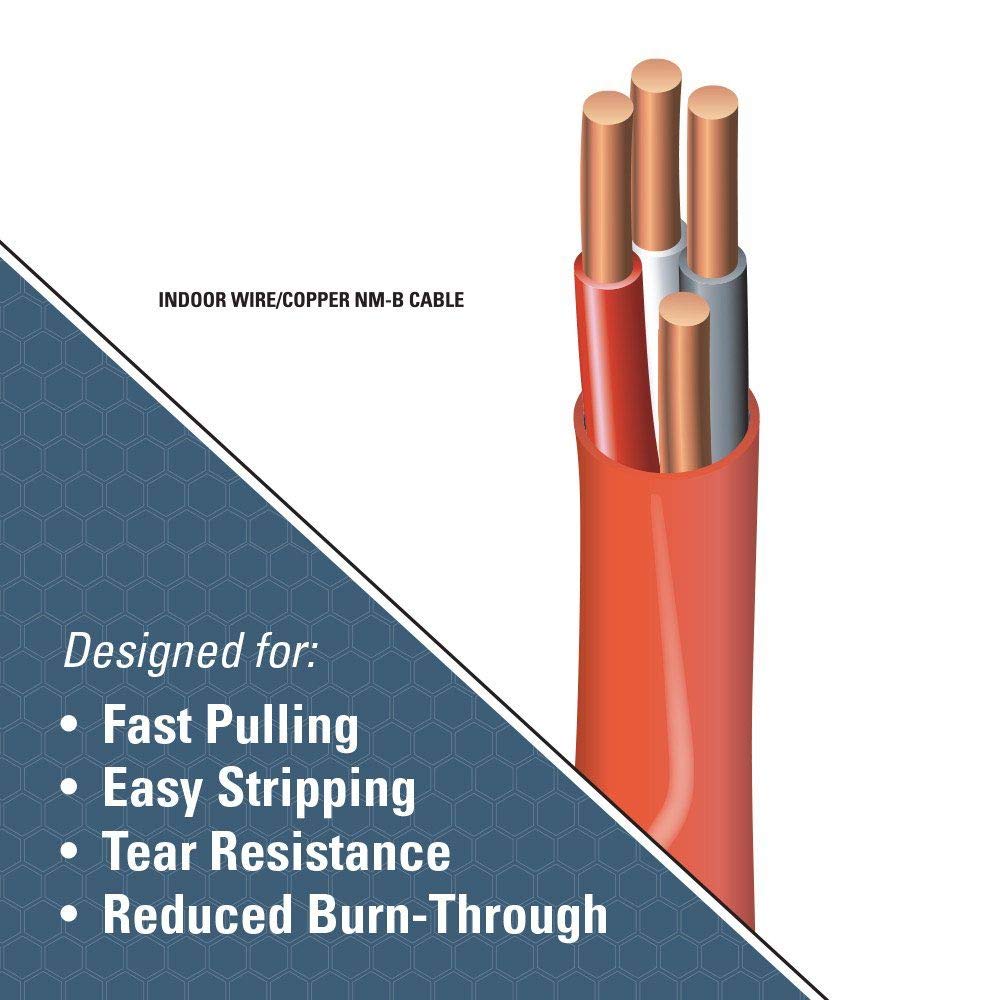 10/3 NM-B Sheathed Cable 250ft B6263