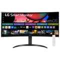 34" Curved UltraWide WQHD Smart Monitor with HDR10 100Hz Adjustable Stand B38592