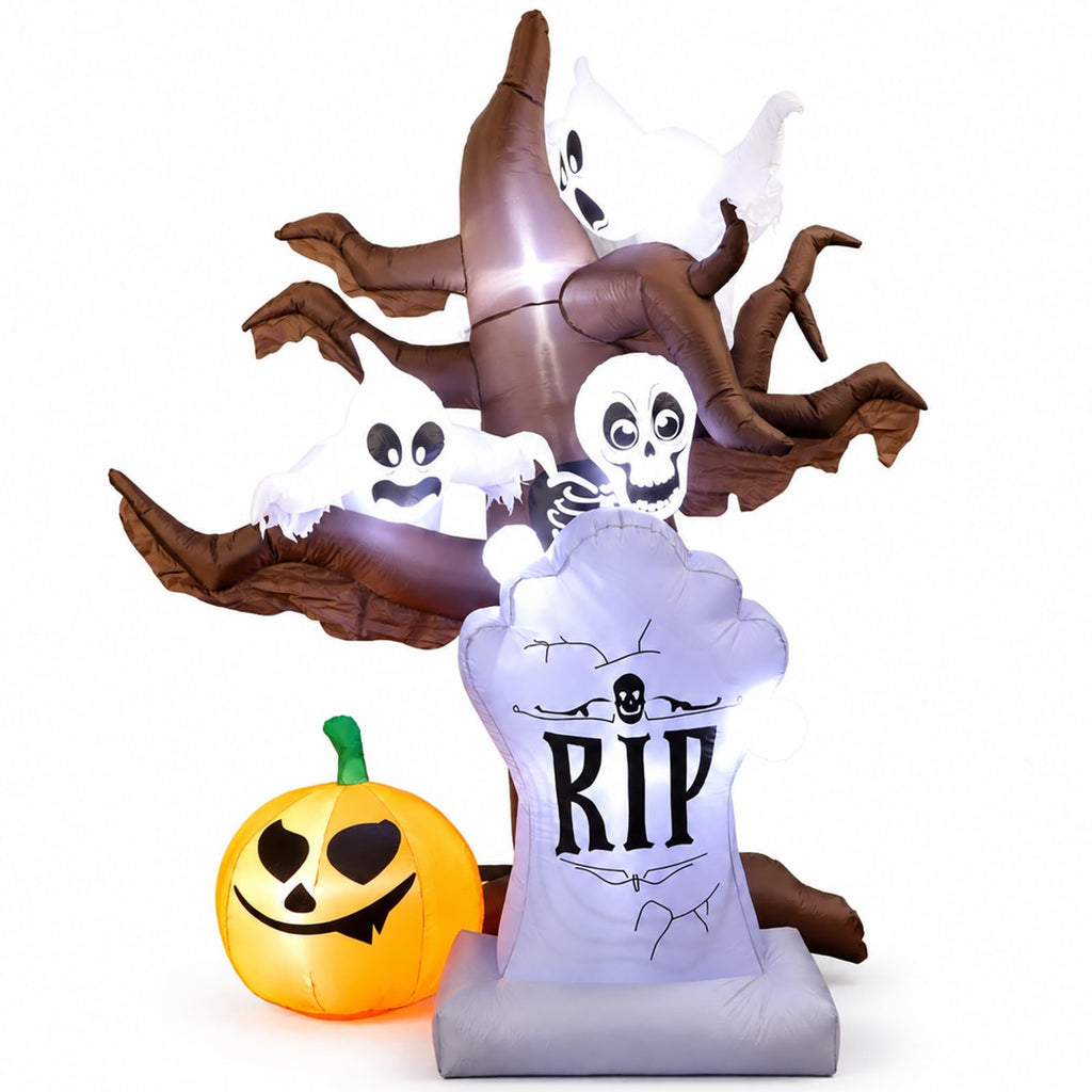 8FT LED Inflatable Halloween Tree X6109