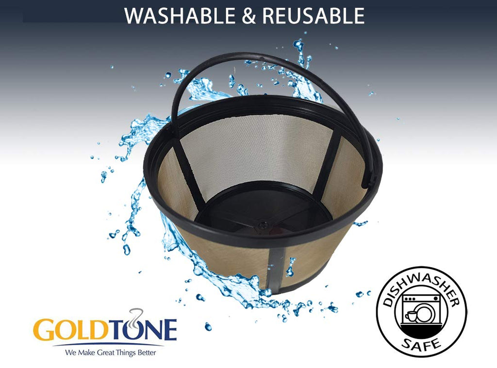 Reusable 8-12 Cup Basket Coffee Filter (2 Pack) L1607