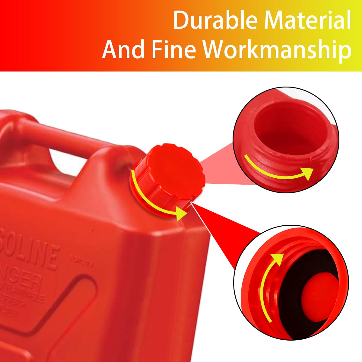 5 Gallon Gas Can Cap 4PCS W1222