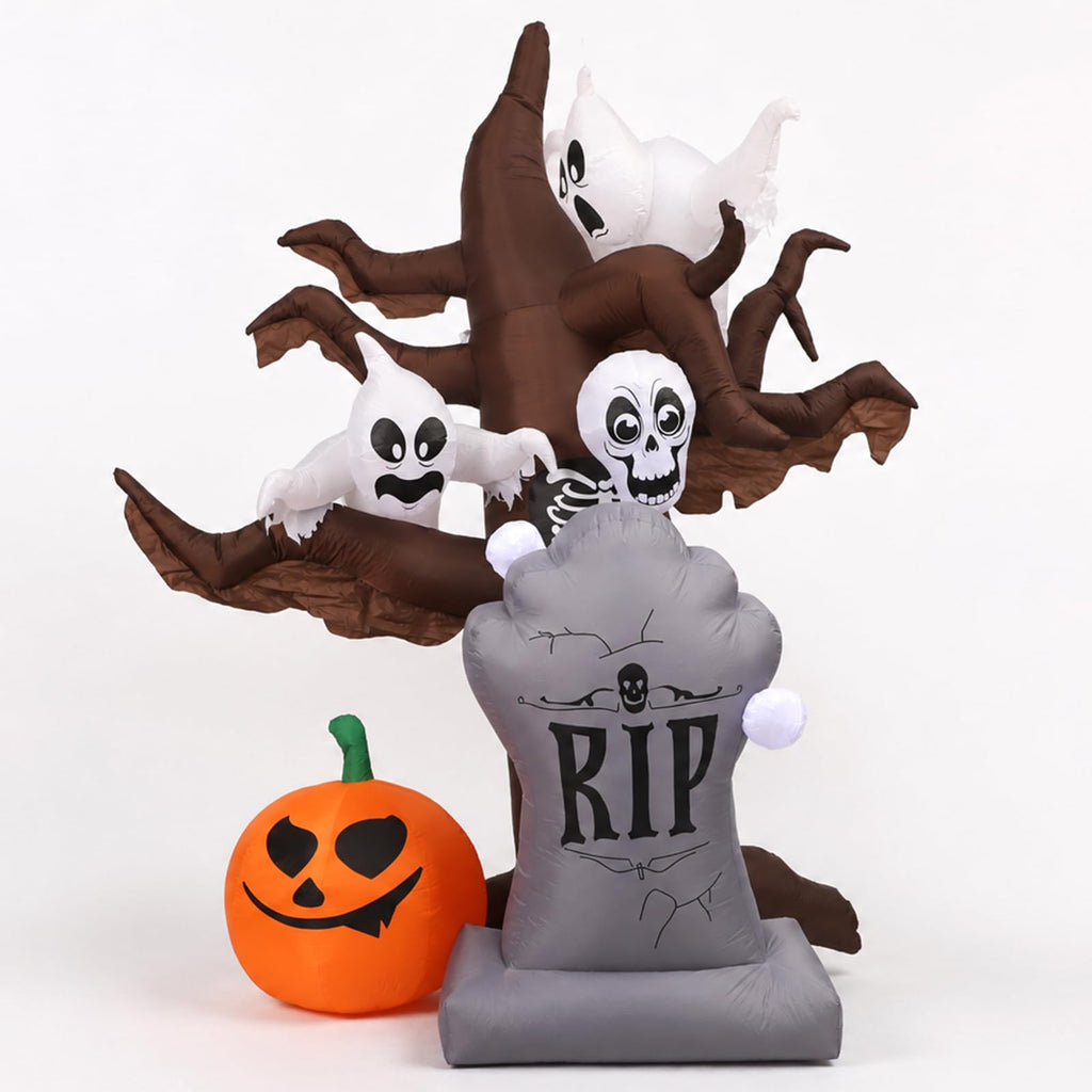 8FT LED Inflatable Halloween Tree X6109