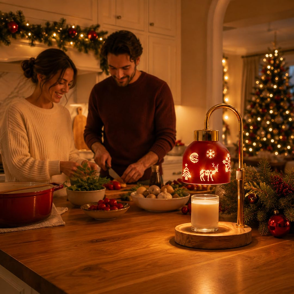Candle Warmer Lamp with Timer, Dimmable, Adjustable Height I404462