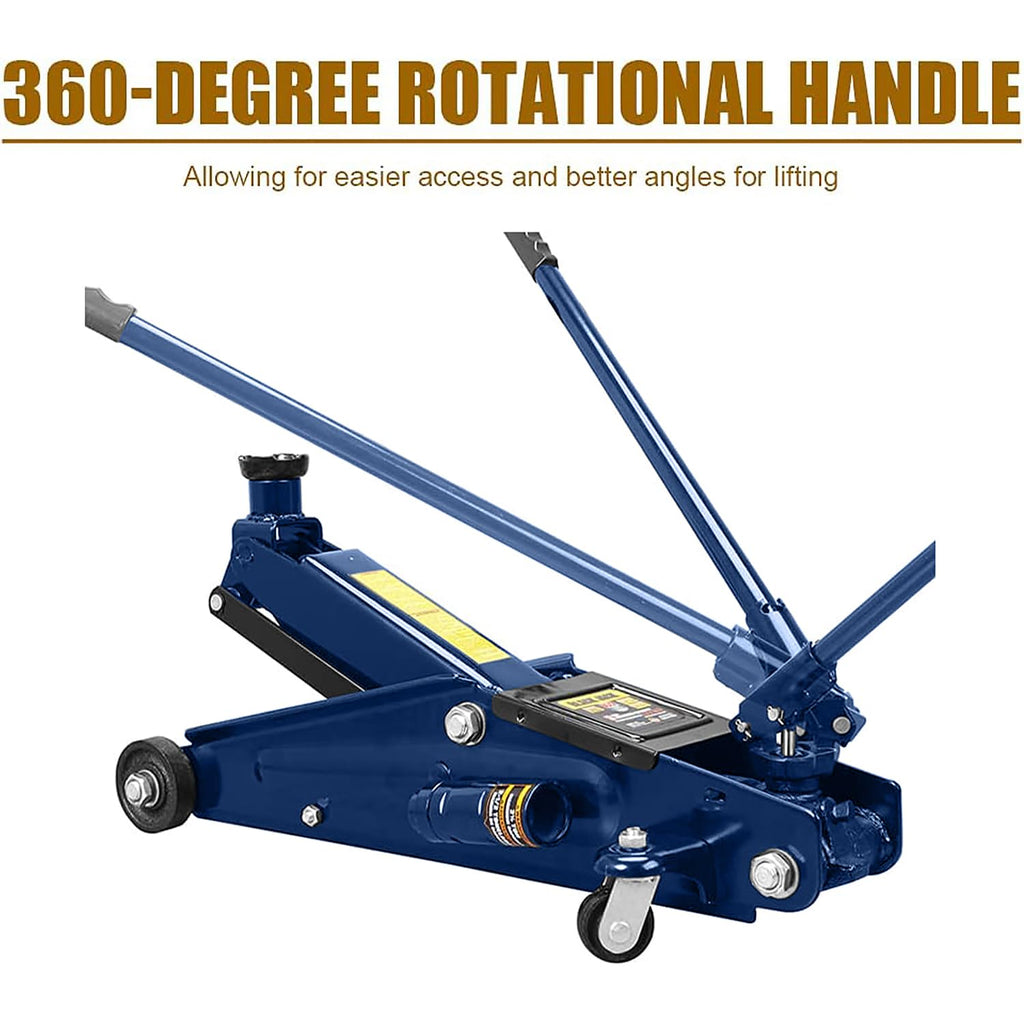 3 Ton Low Profile Steel Hydraulic Floor Jack P670949