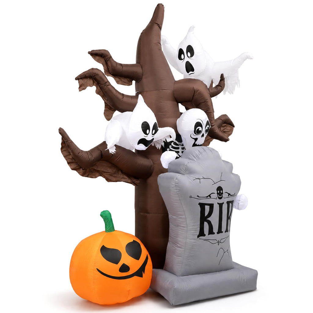 8FT LED Inflatable Halloween Tree X6109