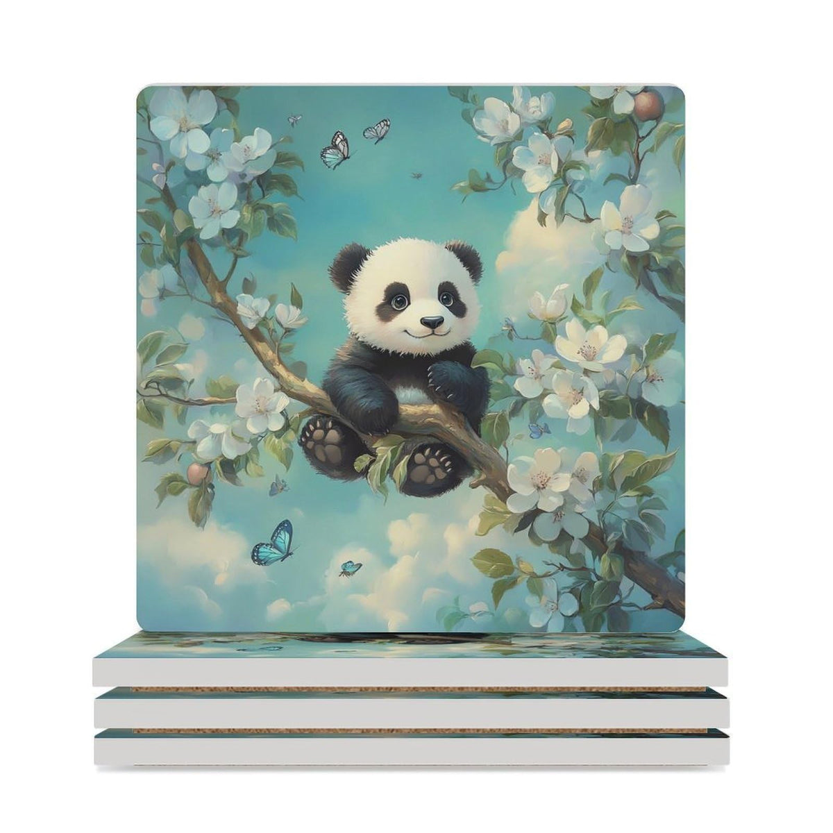 Ceramic Coasters Set D139863