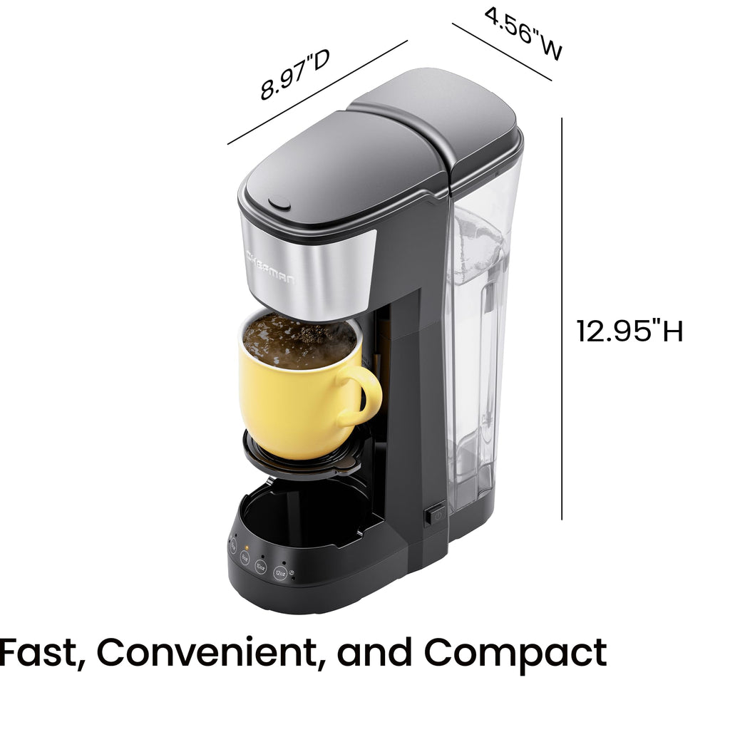 Single Serve Coffee Maker with 40oz Water Reservoir O57956