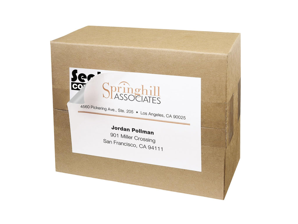 Printable Shipping Labels, 4" x 6", White, 20 Blank Address Labels Y174230