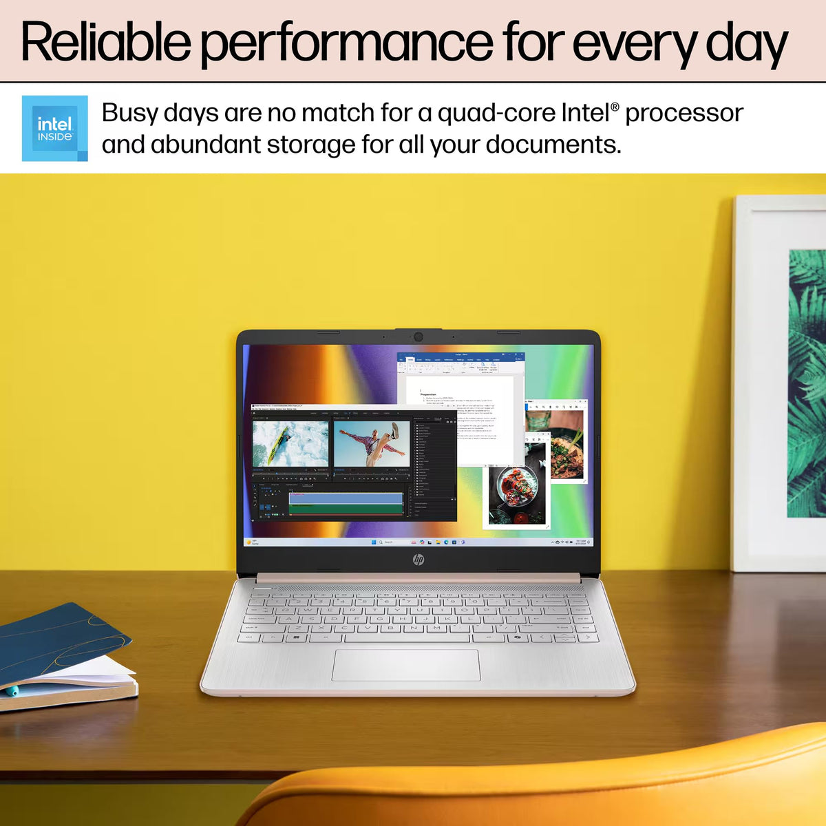 14” Rose Gold Laptop 16GB RAM 628GB Storage V303