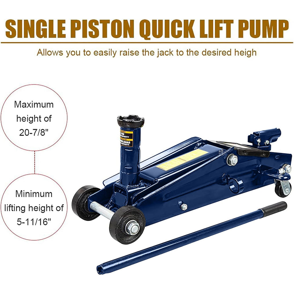 3 Ton Low Profile Steel Hydraulic Floor Jack P670949