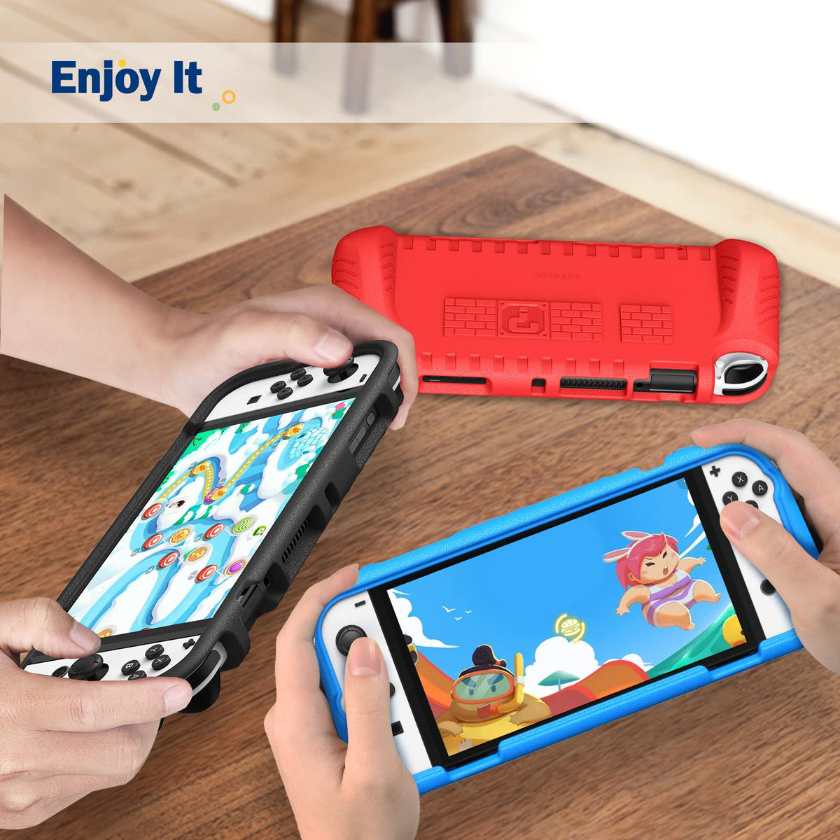 Kid-Friendly Case for Nintendo Switch OLED Model L9130