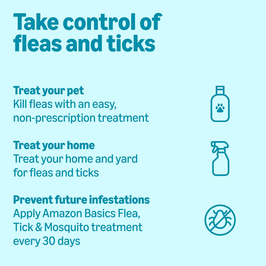 Flea, Tick & Mosquito Topical Treatment for X-Large Dogs, 6 Count P72990