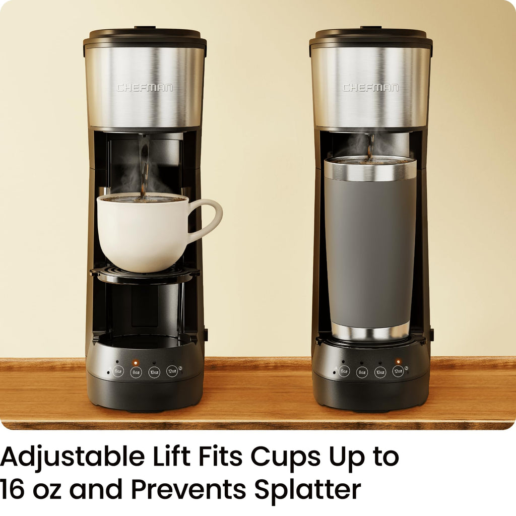 Single Serve Coffee Maker with 40oz Water Reservoir O57956