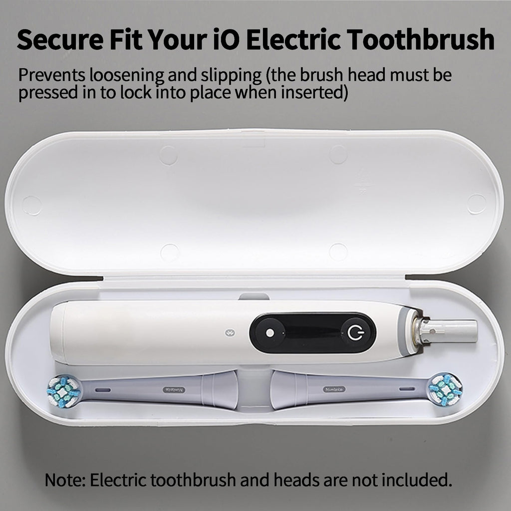 2 Pack Plastic Electric Toothbrush Travel Case E214