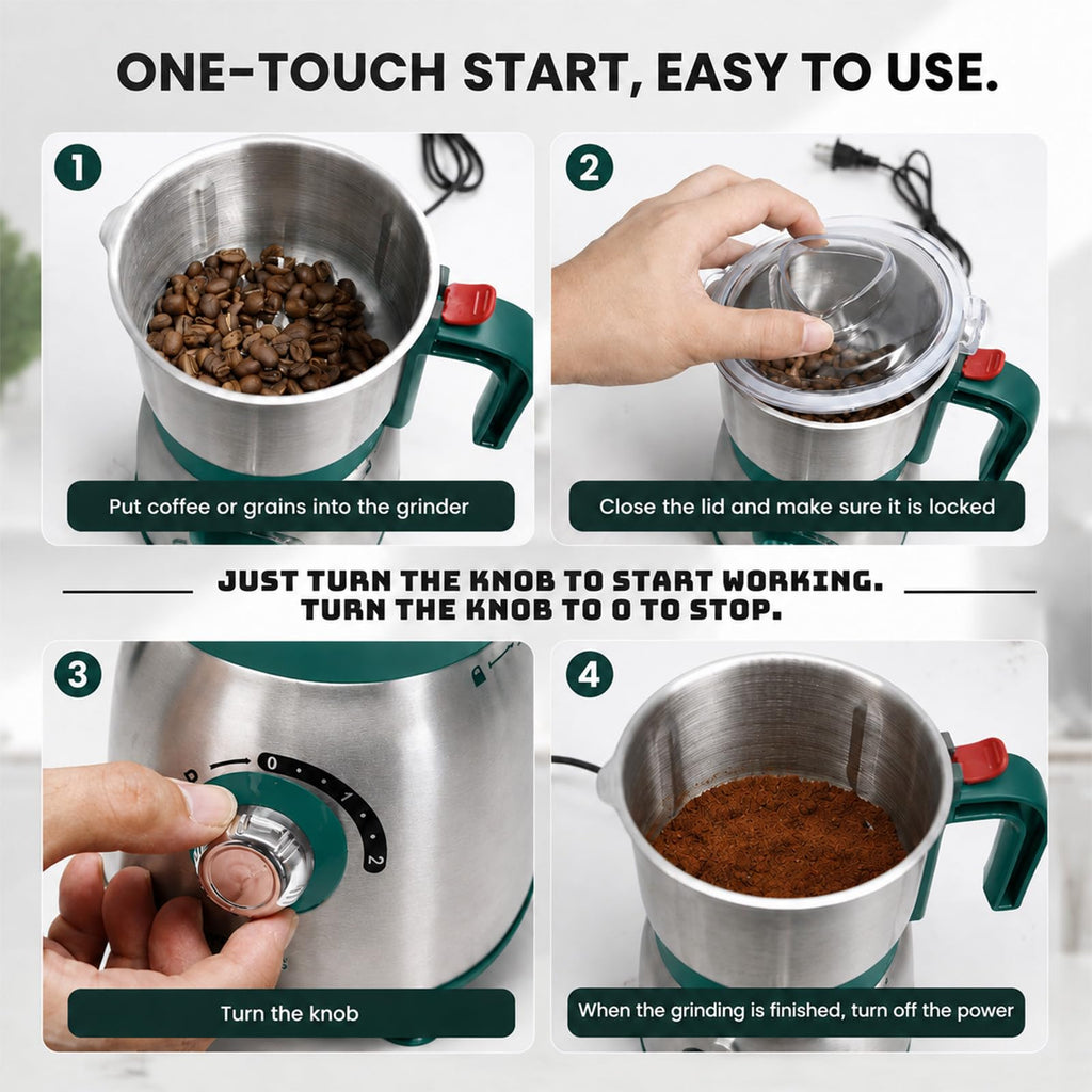 500W Electric Spice and Nut Grinder K6864