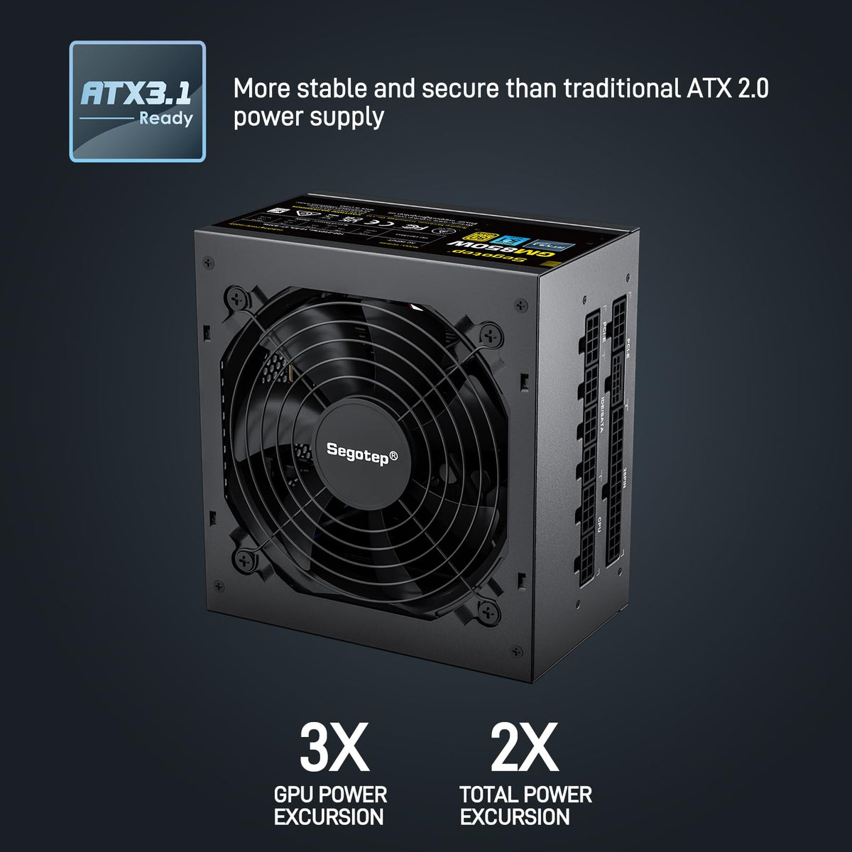 850W 80 Plus Gold Power Supply Y394