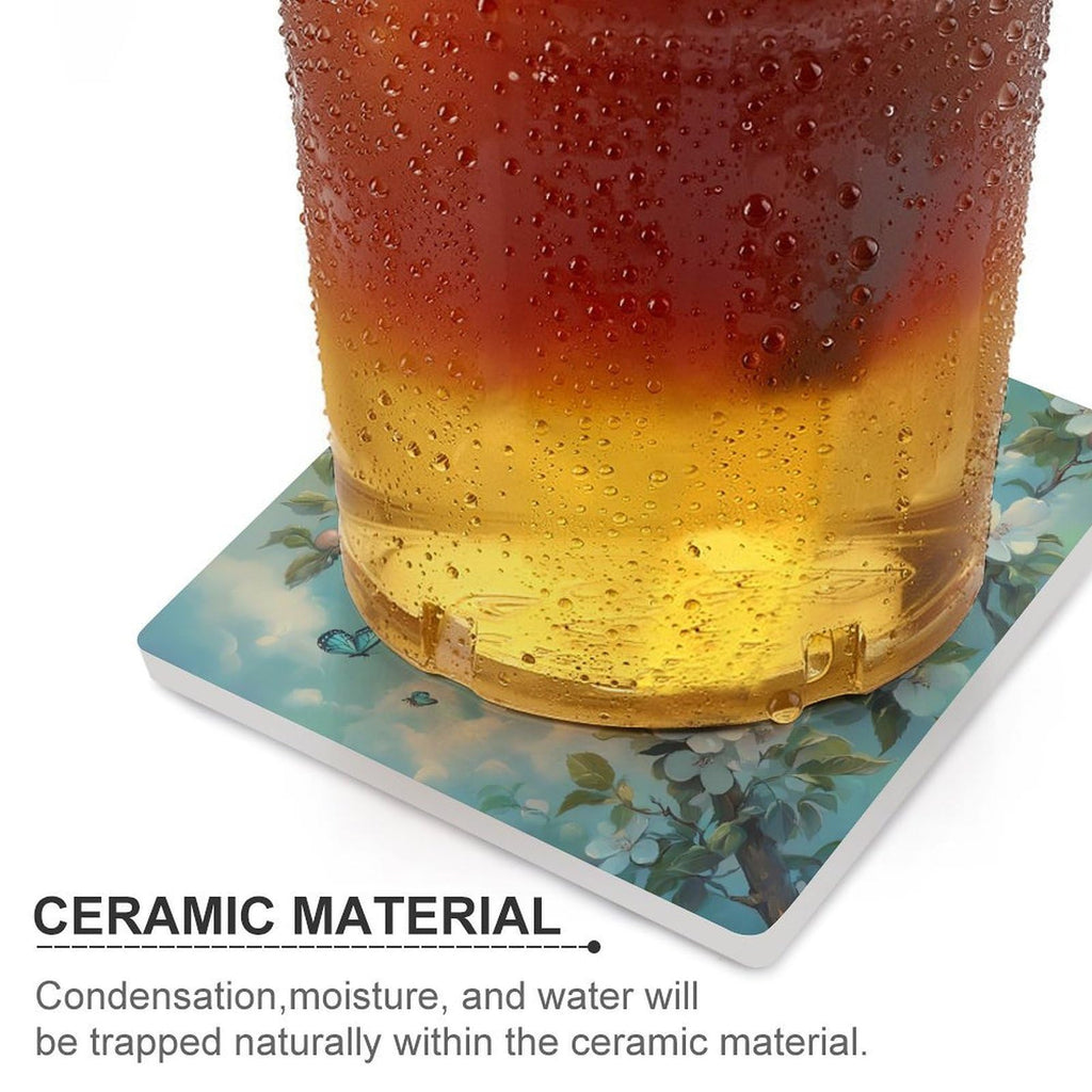 Ceramic Coasters Set D139863