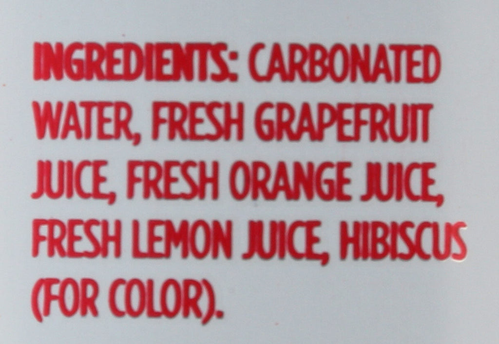 Grapefruit Sparkling Water 12 Fl Oz B773068