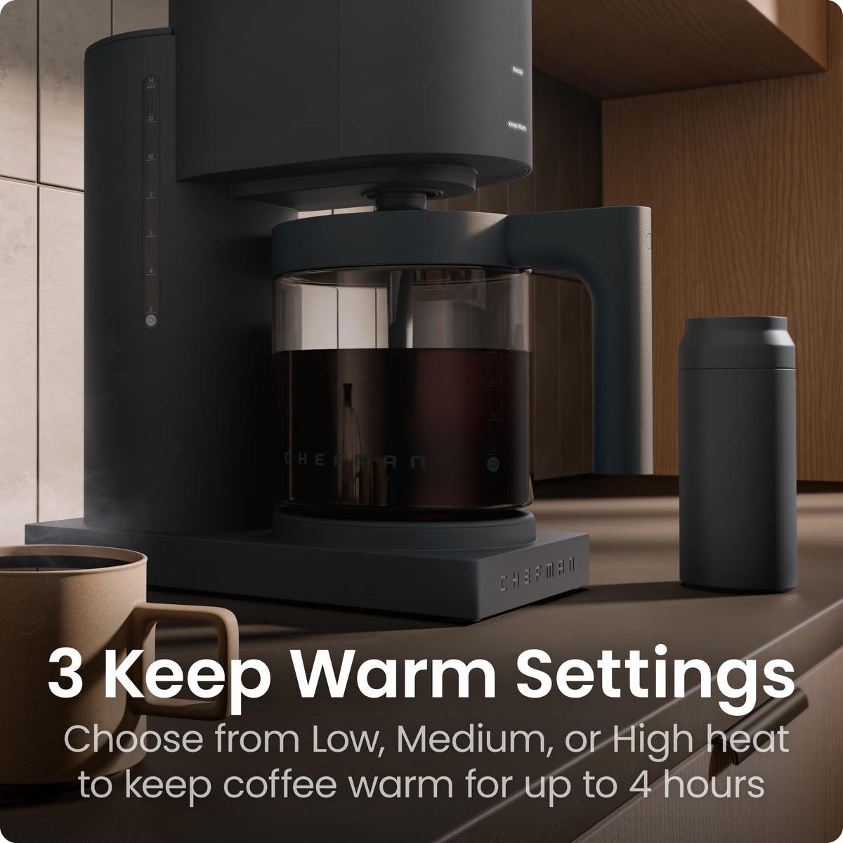 14-Cup Programmable Drip Coffee Maker with Glass Carafe R98269